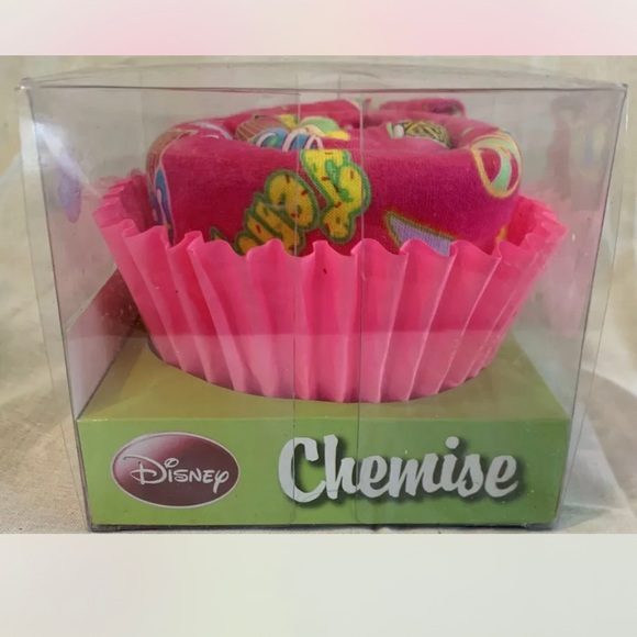 NEW Disney Tinker Bell Tinker Berry Junior Chemise Night Dress Girls S Cupcake - Picture 4 of 6